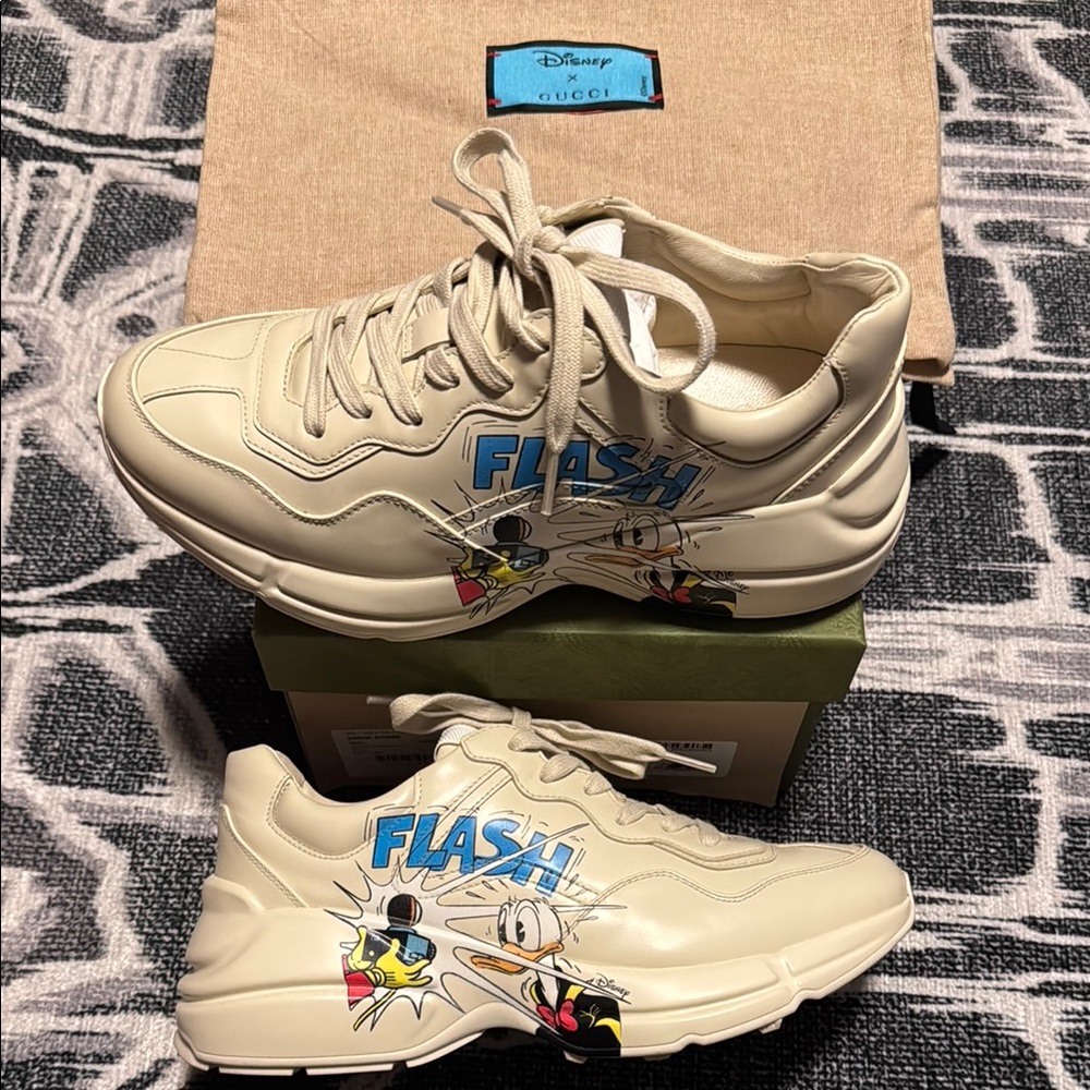 Disney x Gucci Donald Duck Sneakers